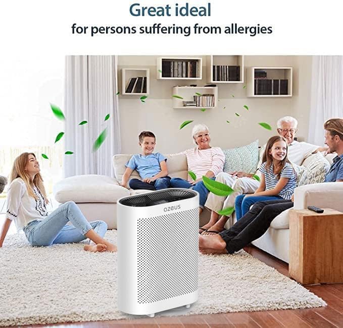 Quiet operation with sleep mode for bedrooms and low energy use