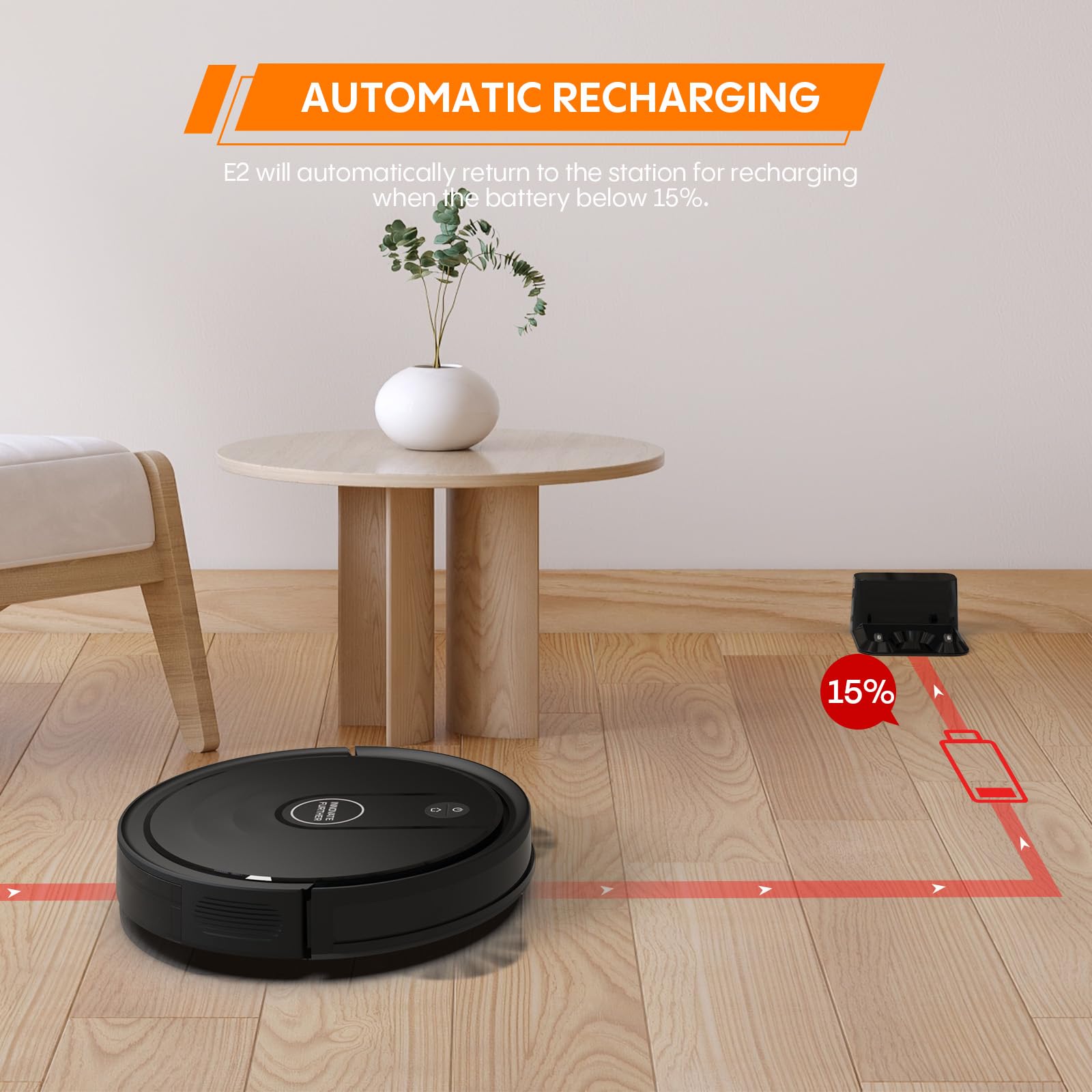 Pile carpets cleaning with AZQQ robot vacuum