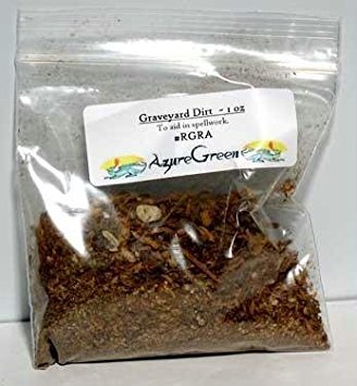 AzureGreen Graveyard Dirt 1oz product image for earth rituals