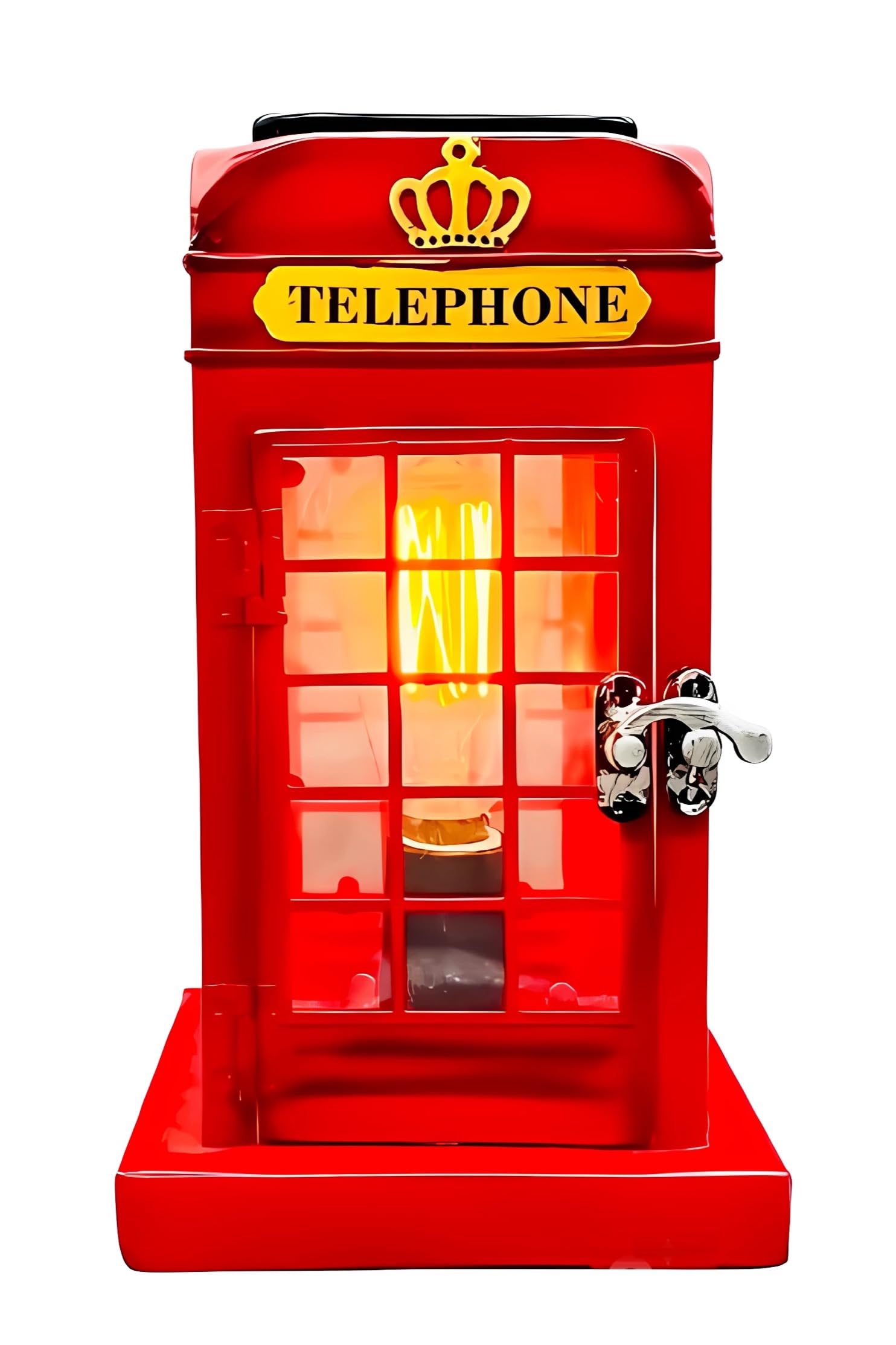 B CENTERBRIDGE wax warmer with vintage phone booth design