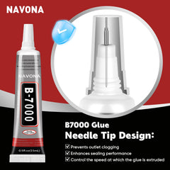 Transparent waterproof elastic B7000 multipurpose adhesive