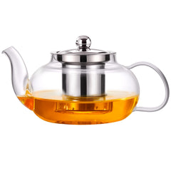 Baalaka Glass Teapot 600ml borosilicate with infuser