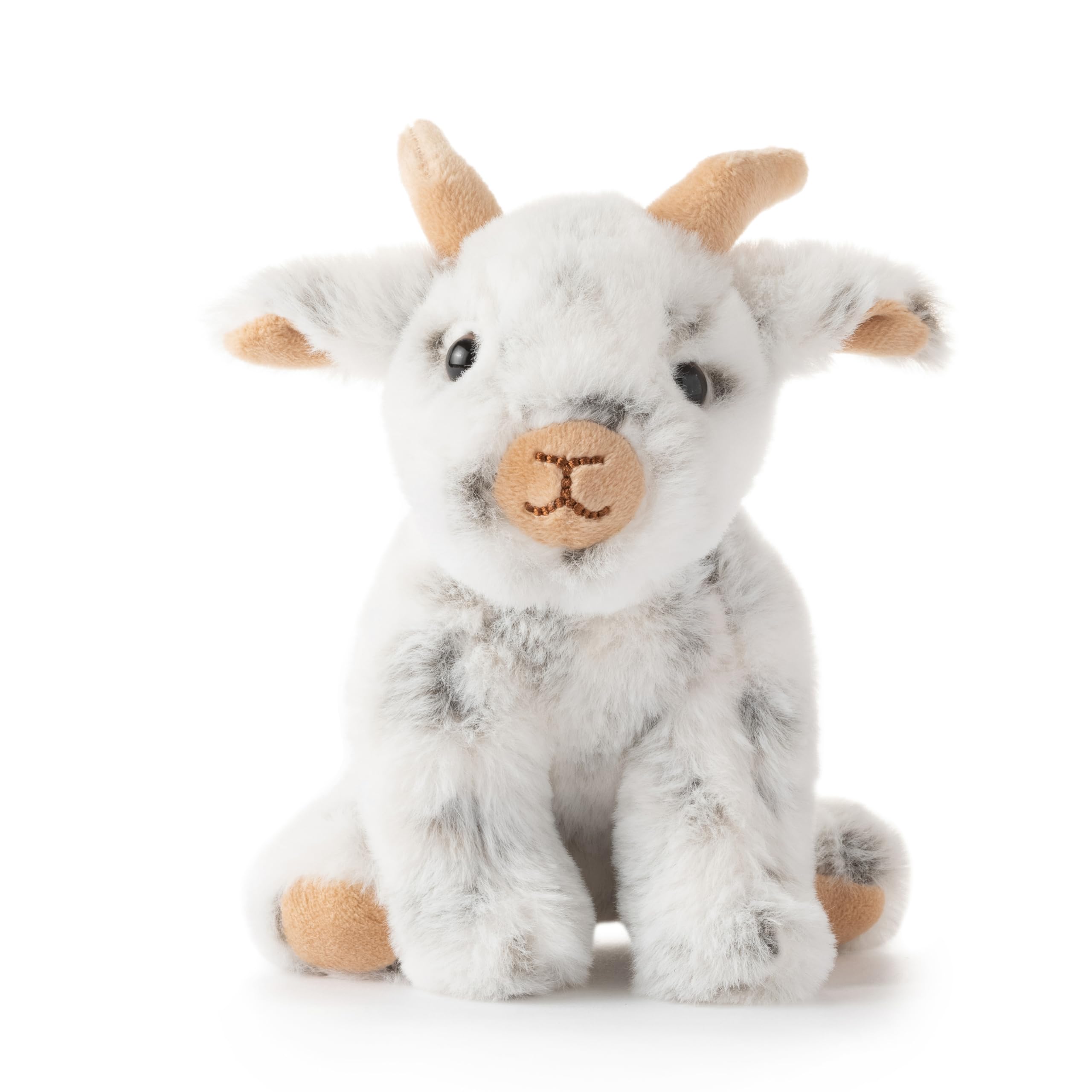 Babiez goat plush with multi-colored pattern