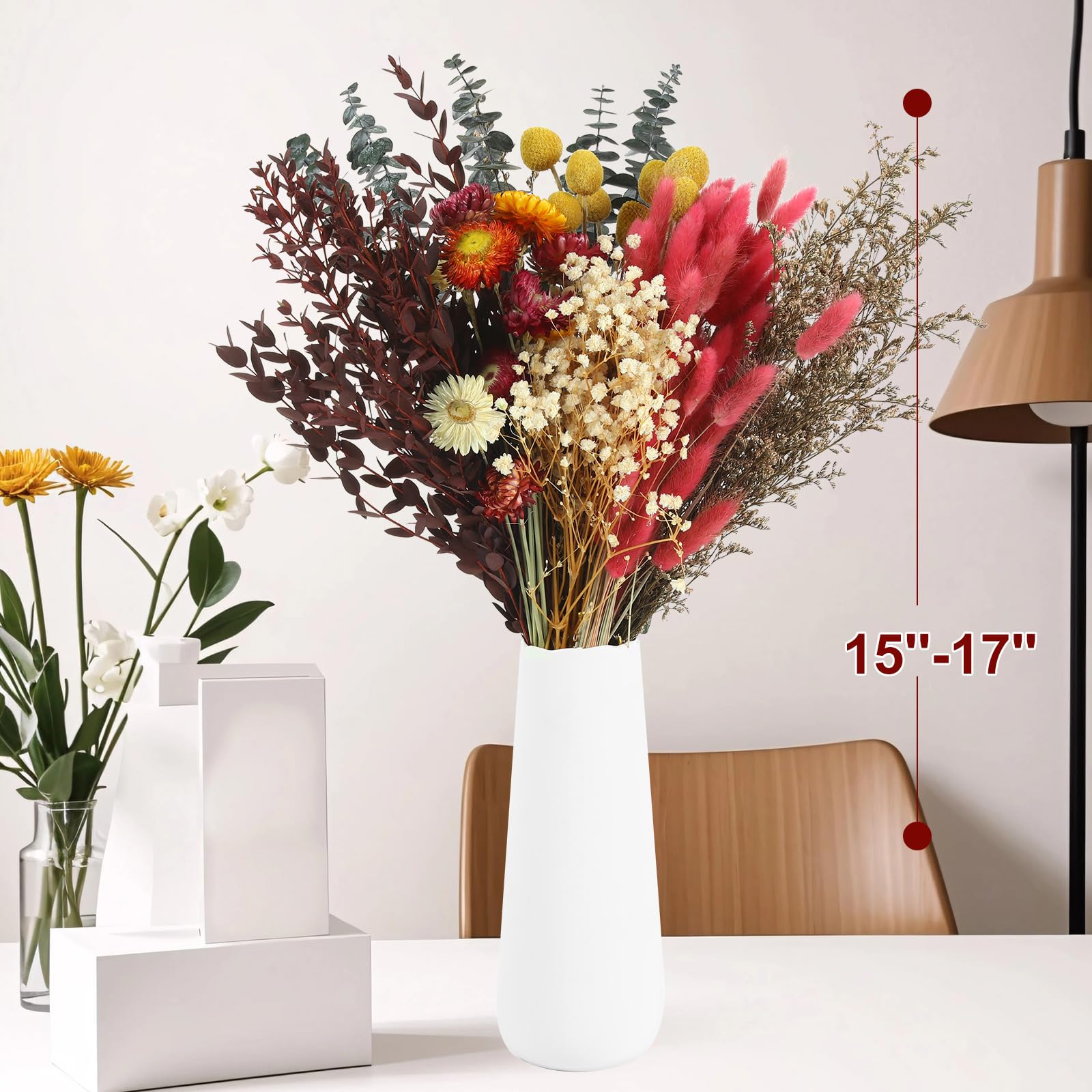 stems bundled for easy sorting and immediate use