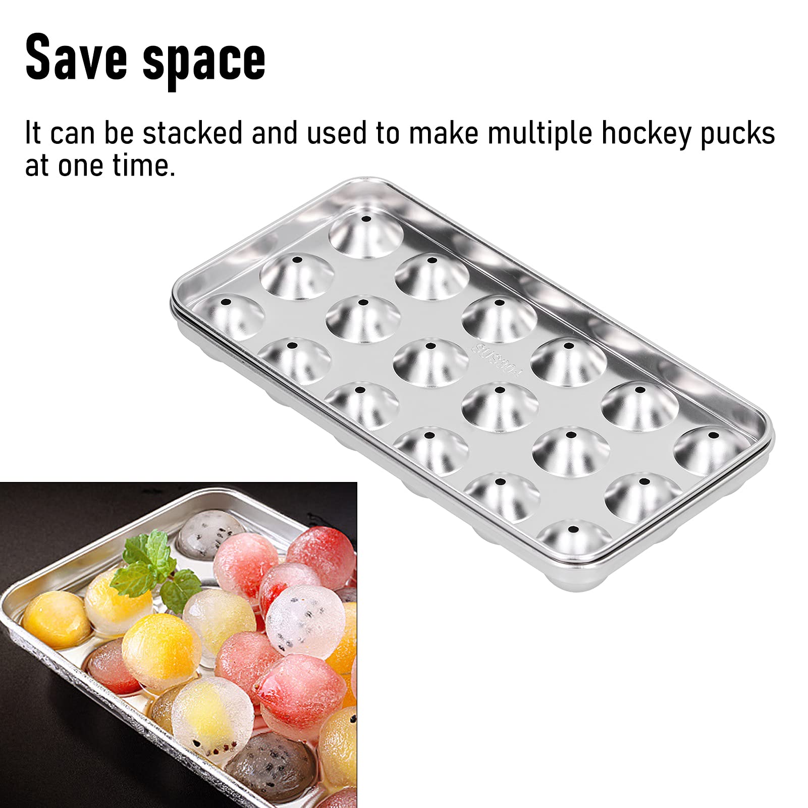 baby food tray in silver finish