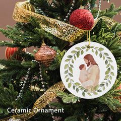 Golden color string included for hanging Miscarriage Ornament