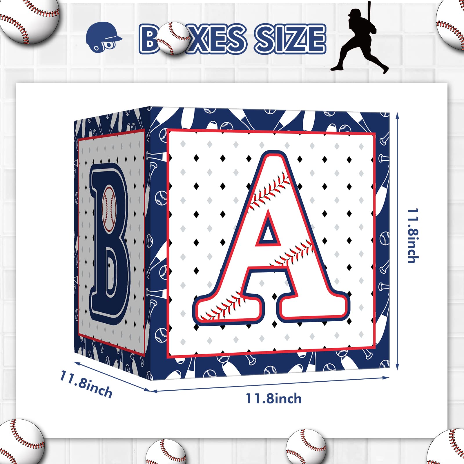 DIY party supplies for baseball themed baby shower