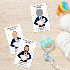 Blank winning cards and celebrity list included
