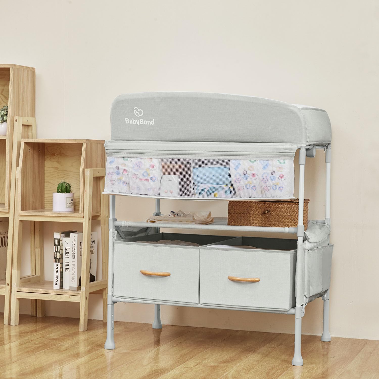 ASTM certified CPC compliant changing table supporting up to 30 pounds