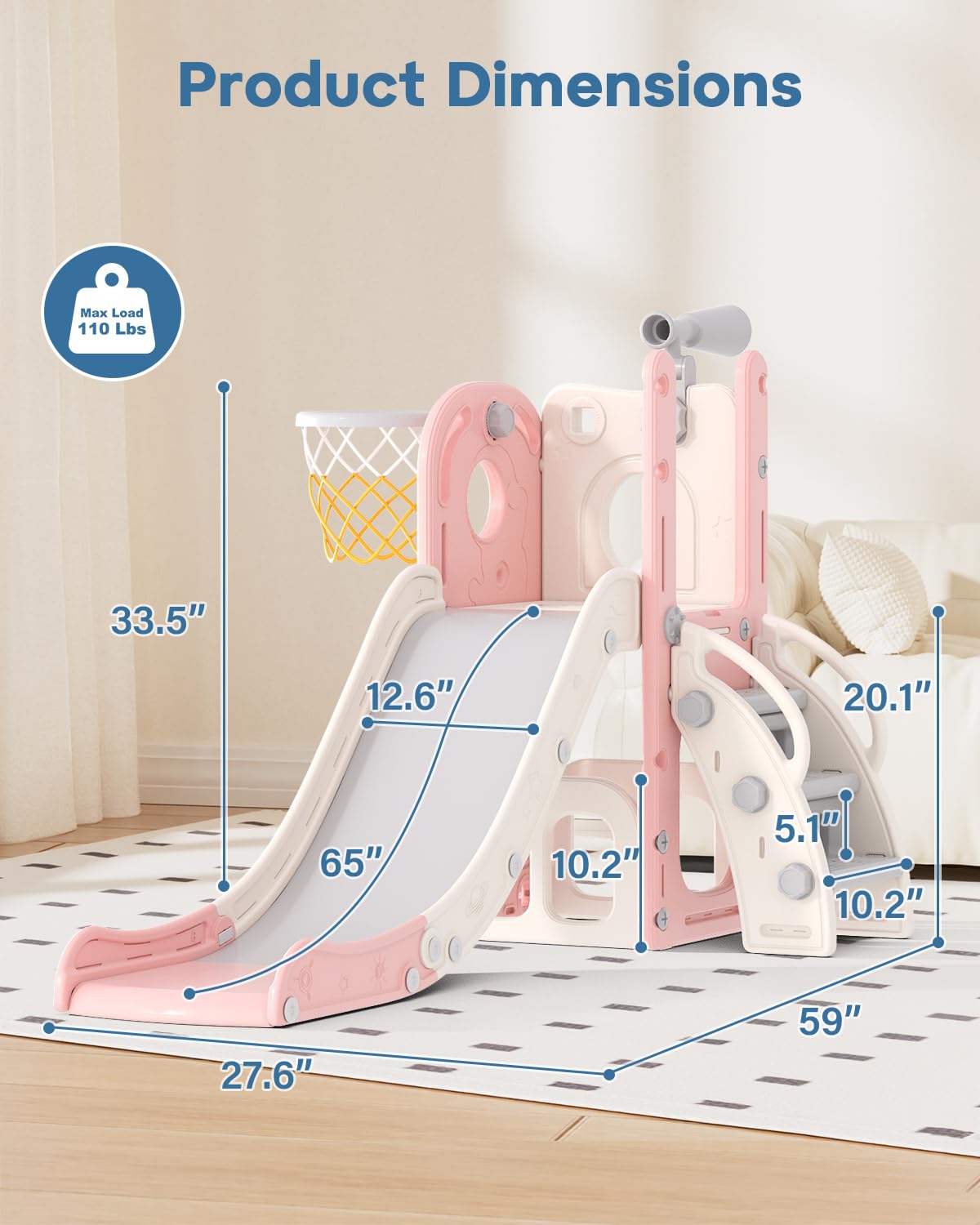 Includes user manual for setup guidance of Babytronic climber