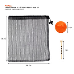 Foam golf practise balls 1.6 inch diameter by Bac-kitchen