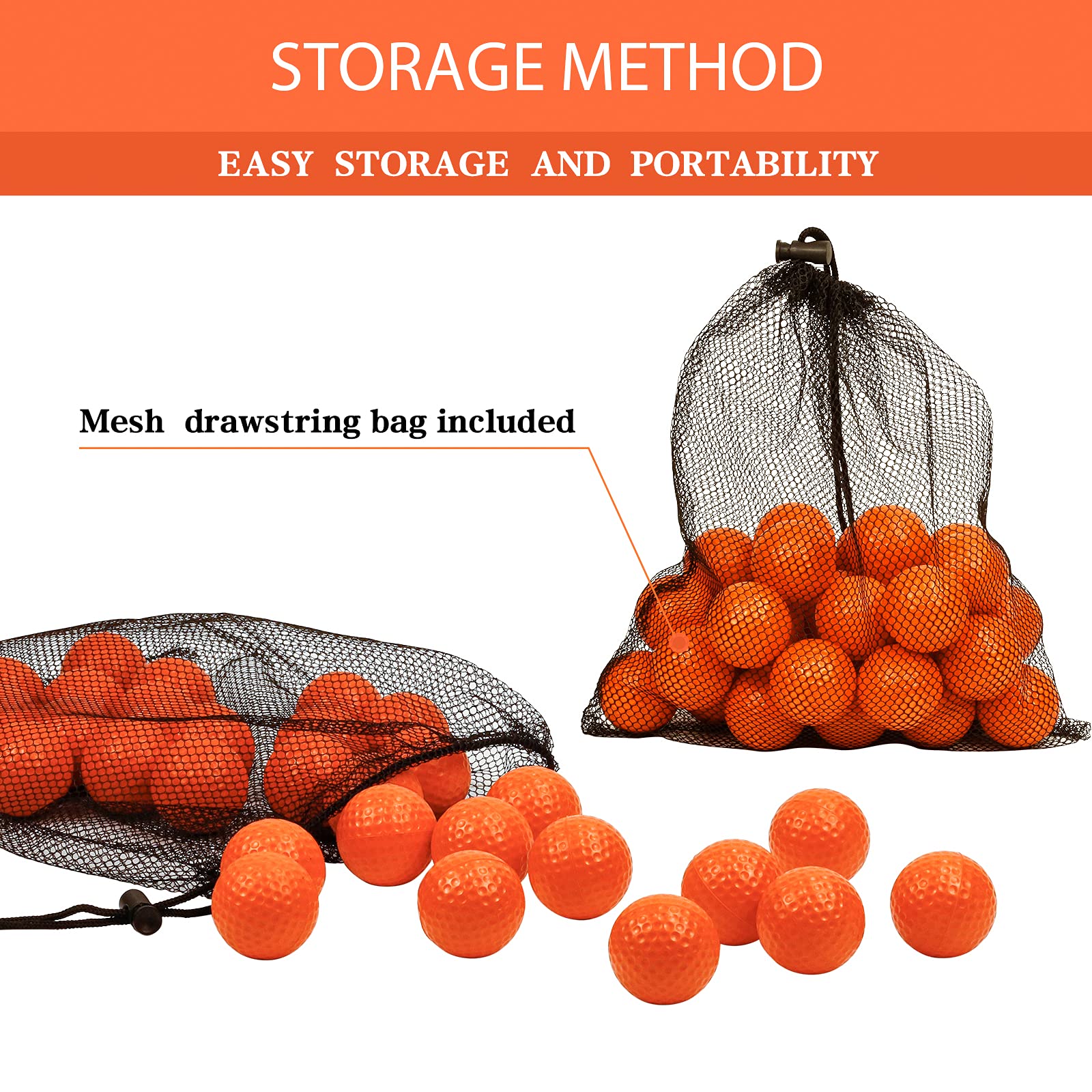 Mesh drawstring storage bag included with Bac-kitchen set