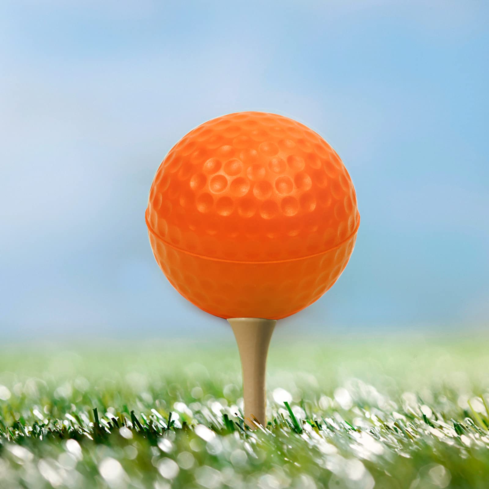 Bright color foam golf practise balls for family play Bac-kitchen
