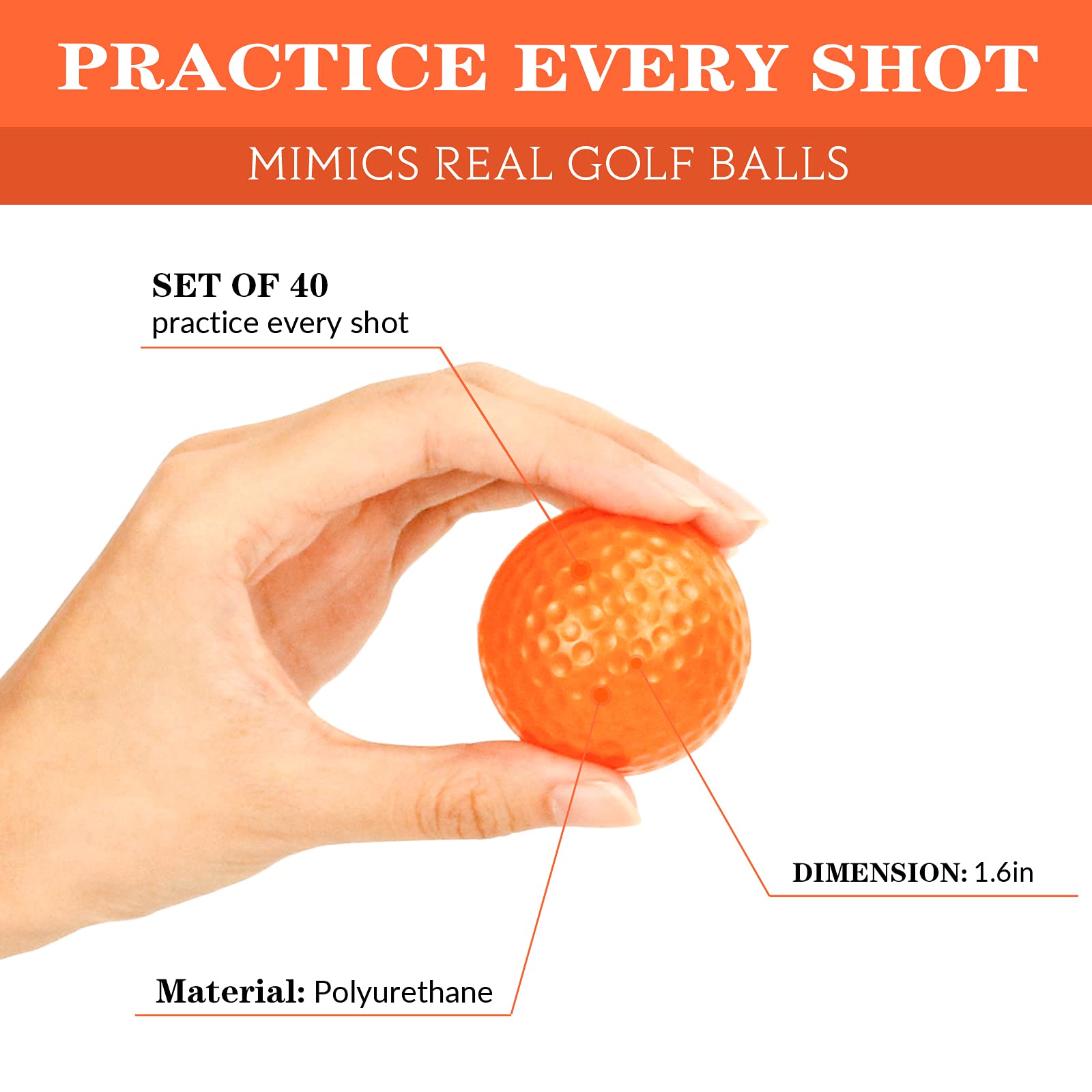 Includes 5 golf ball tees with Bac-kitchen foam balls