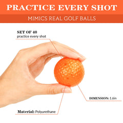 Includes 5 golf ball tees with Bac-kitchen foam balls