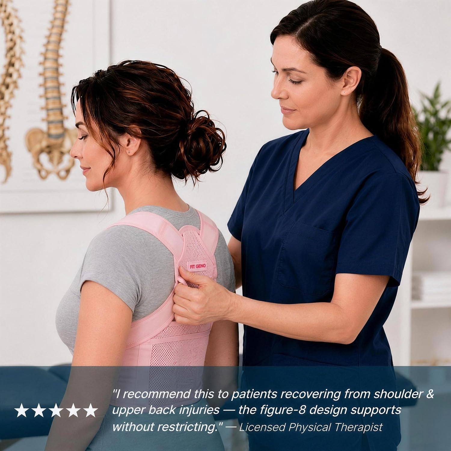 Discreet under clothes wear with breathable materials
