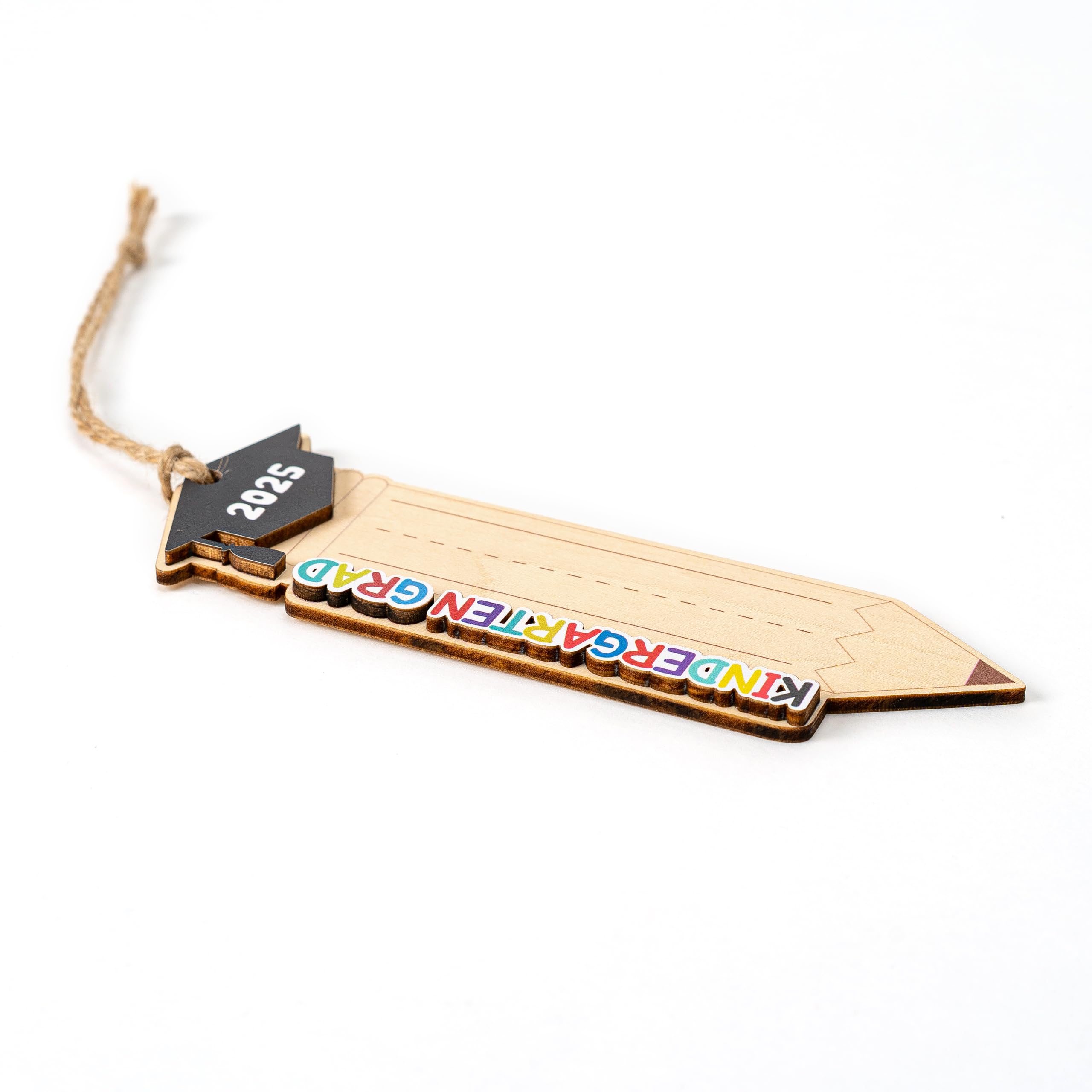 Premium quality wood ornament for 2025 graduation celebrations