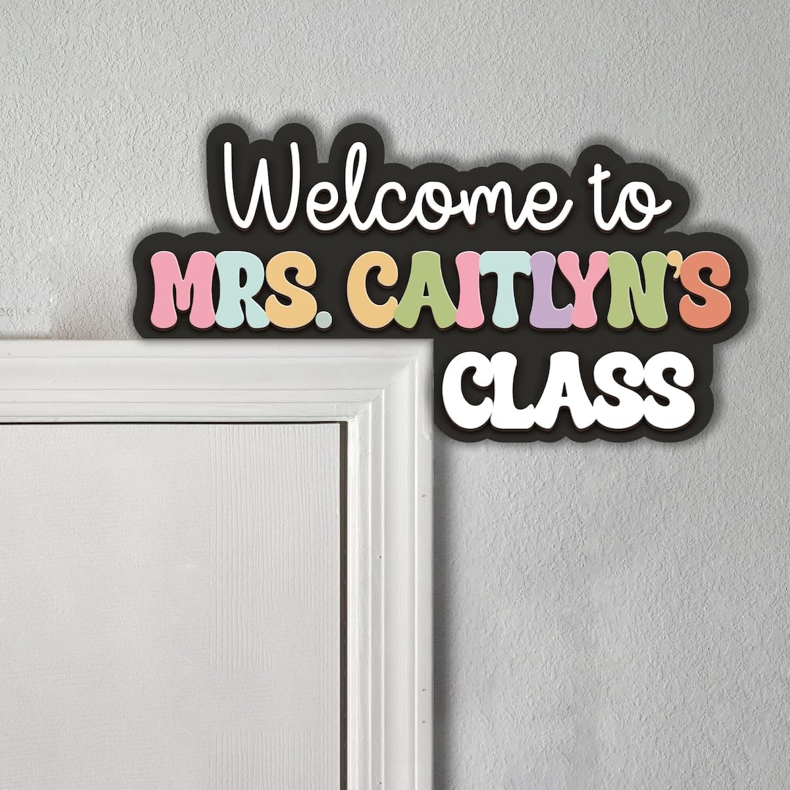 Back to school gift sign for teachers