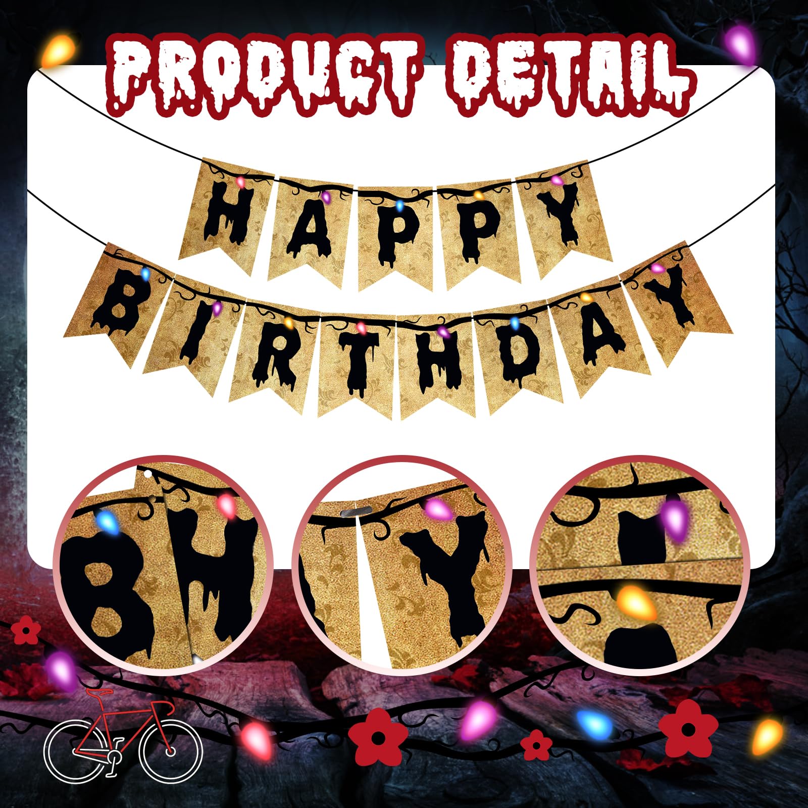 Foldable banner for easy storage and adjustable display