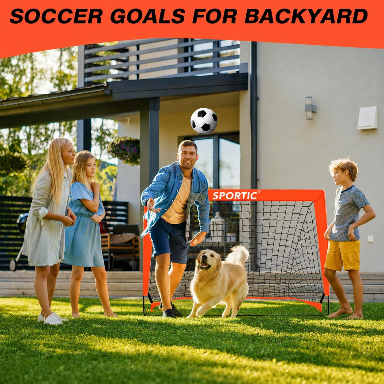 Setting up goals in indoor outdoor space