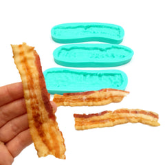 Bacon silicone mold NC006 for wax and soap crafts
