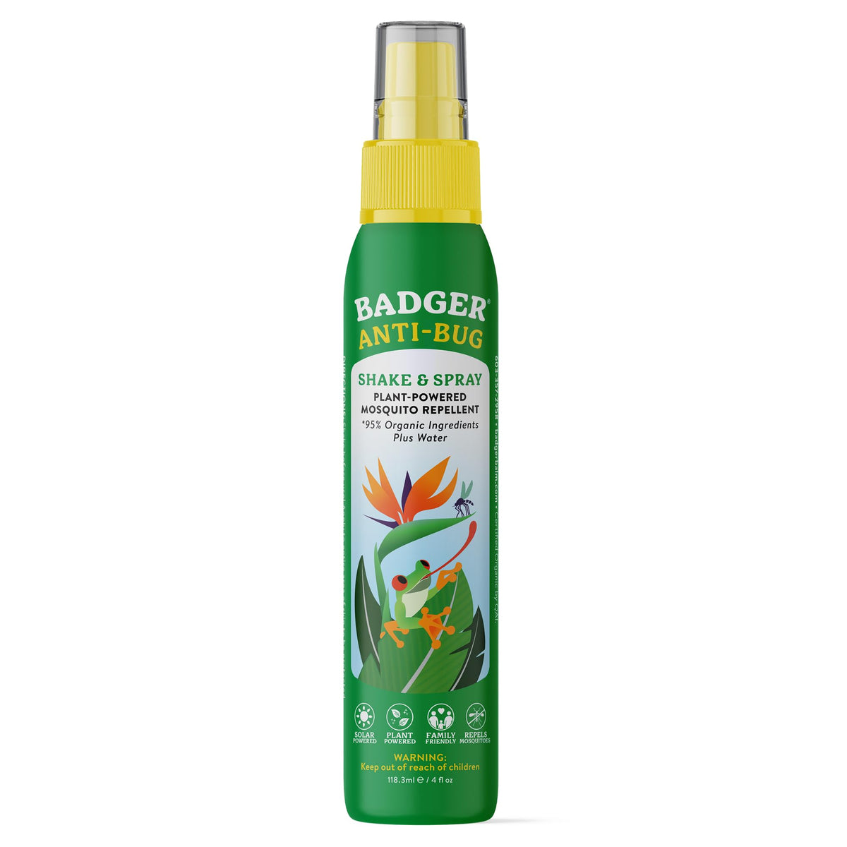 Badger Bug Spray 4 oz bottle