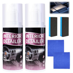 BAGISTES 2pcs car interior cleaner bottles