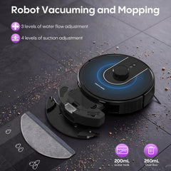 Self-emptying station for Bagotte robot vacuum and mop combo