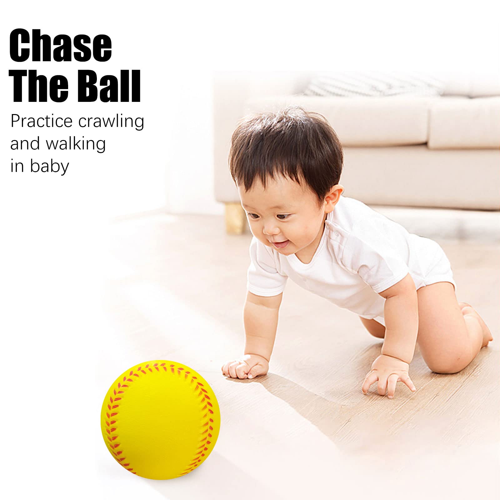 12 ball foam baseball gift pack from Baisidiwei