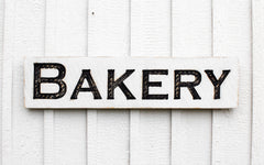 Americana Signs Bakery Sign Horizontal carved wood 40x10
