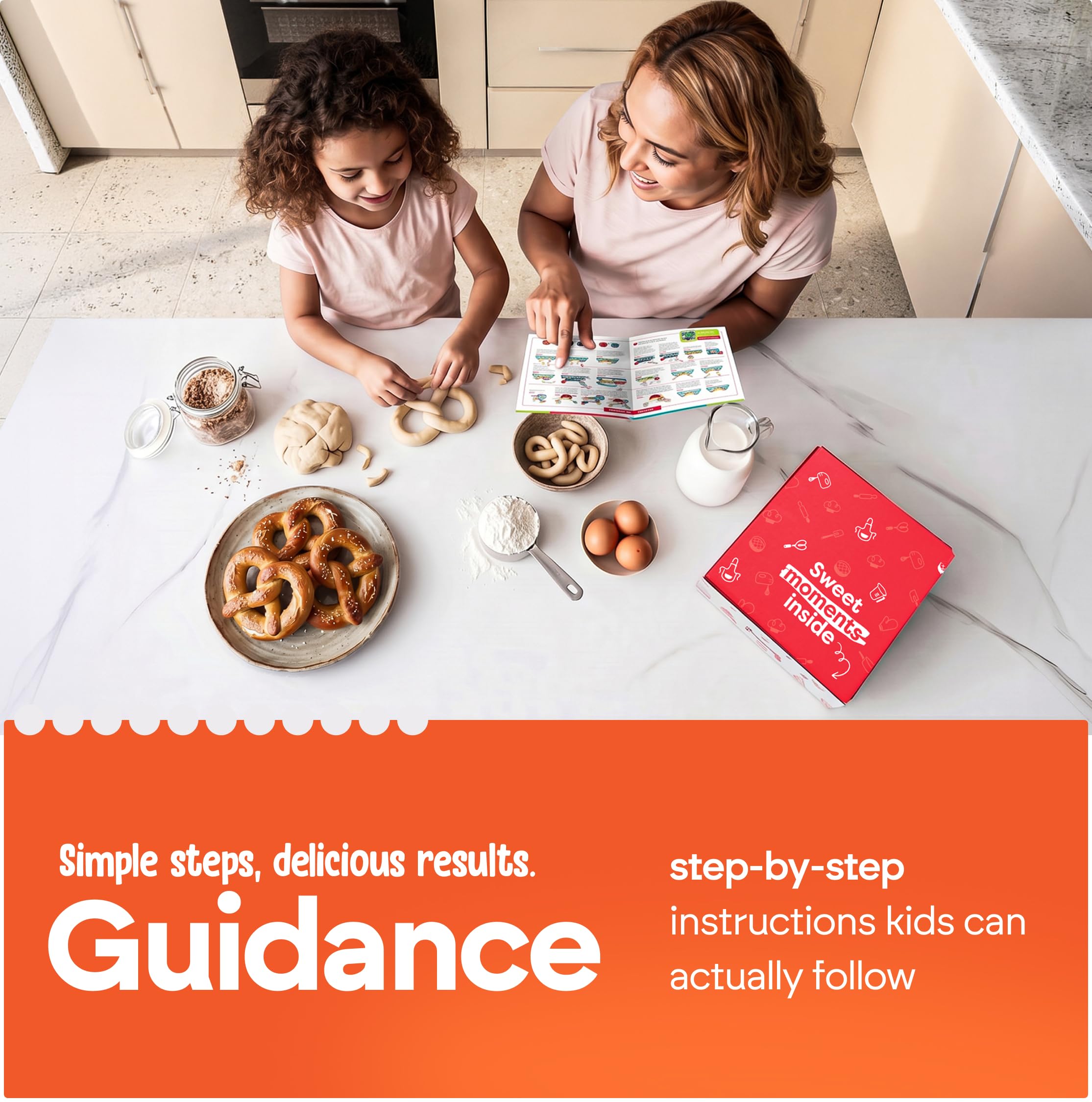 QR video guide from Baketivity head baker in kit