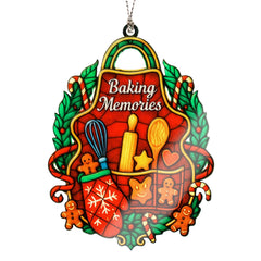 Baking Ornament wooden decor for Christmas tree