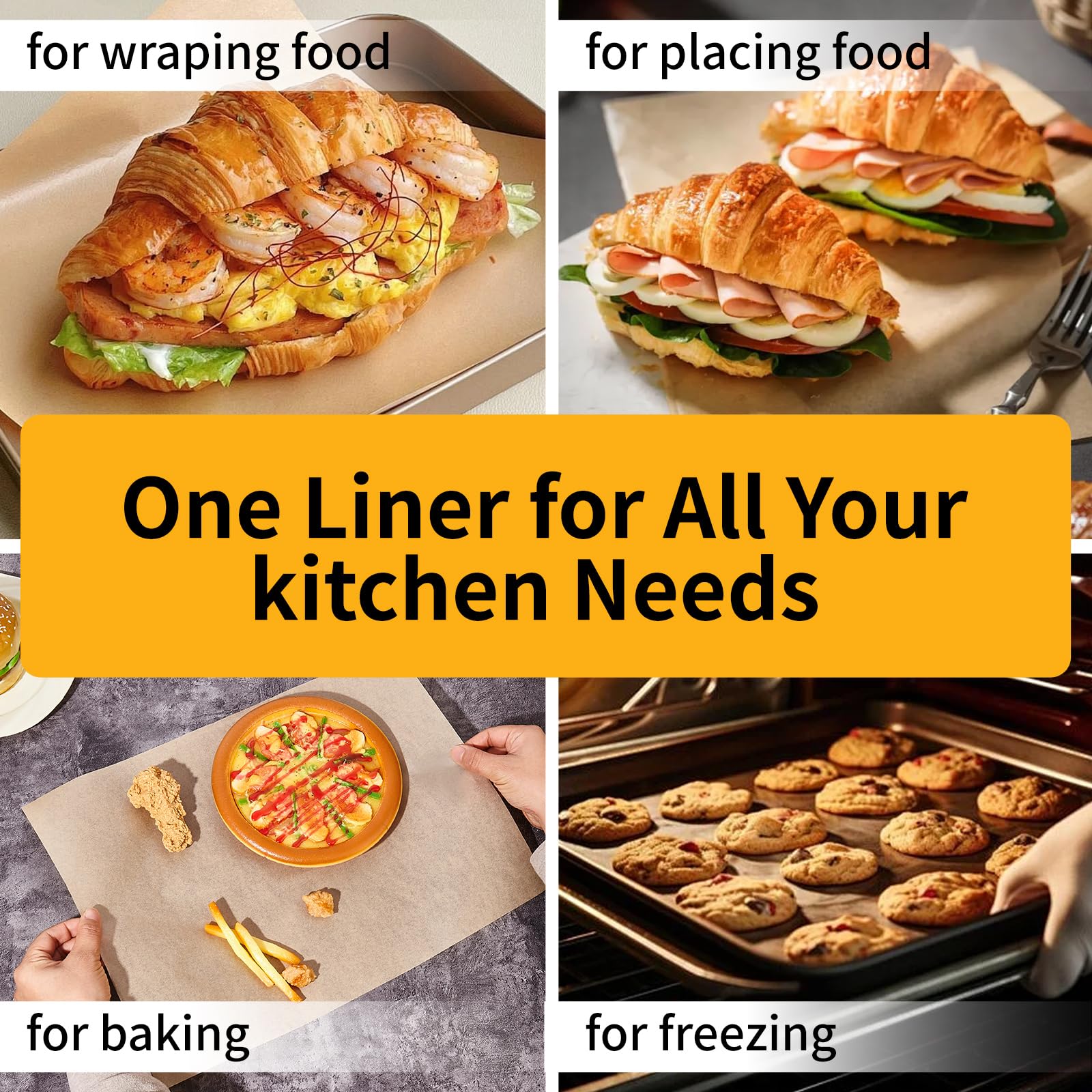 tear resistant non-stick parchment paper for baking cookies macarons