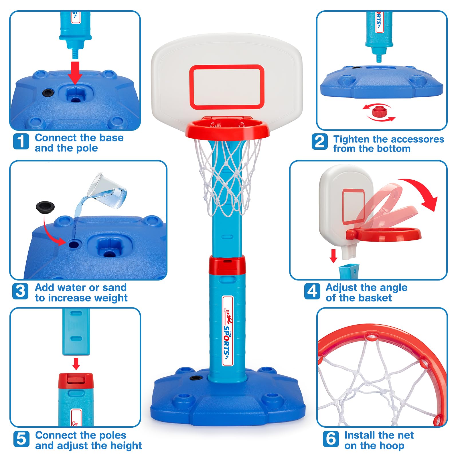 Develops hand-eye coordination and social play in kids