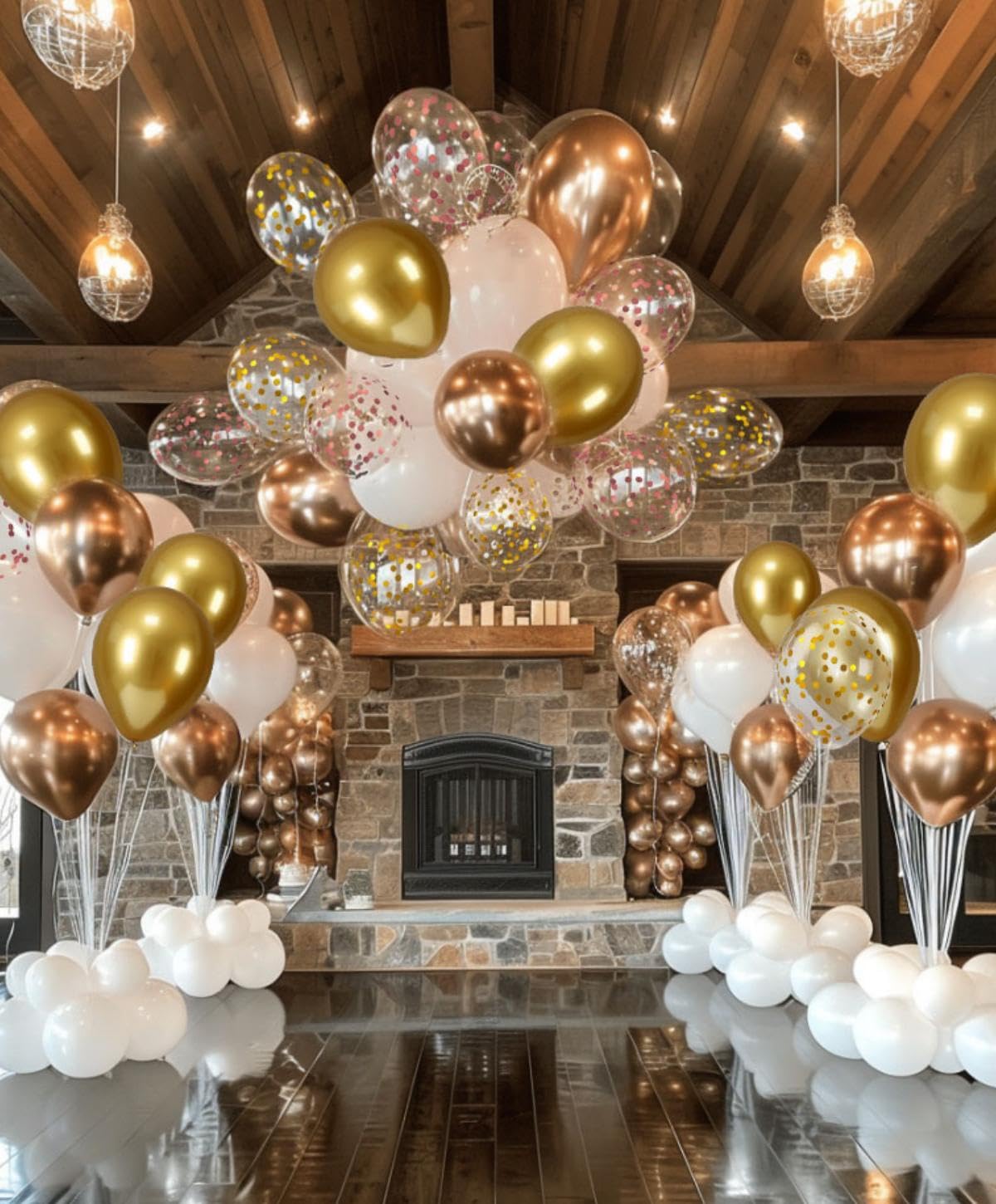 balloon arch garland and centerpiece decoration kit
