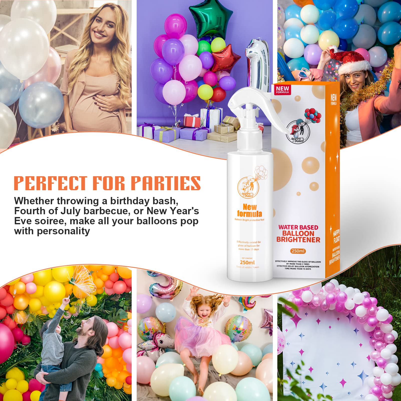 Step-by-step spray wait two minutes and wipe example