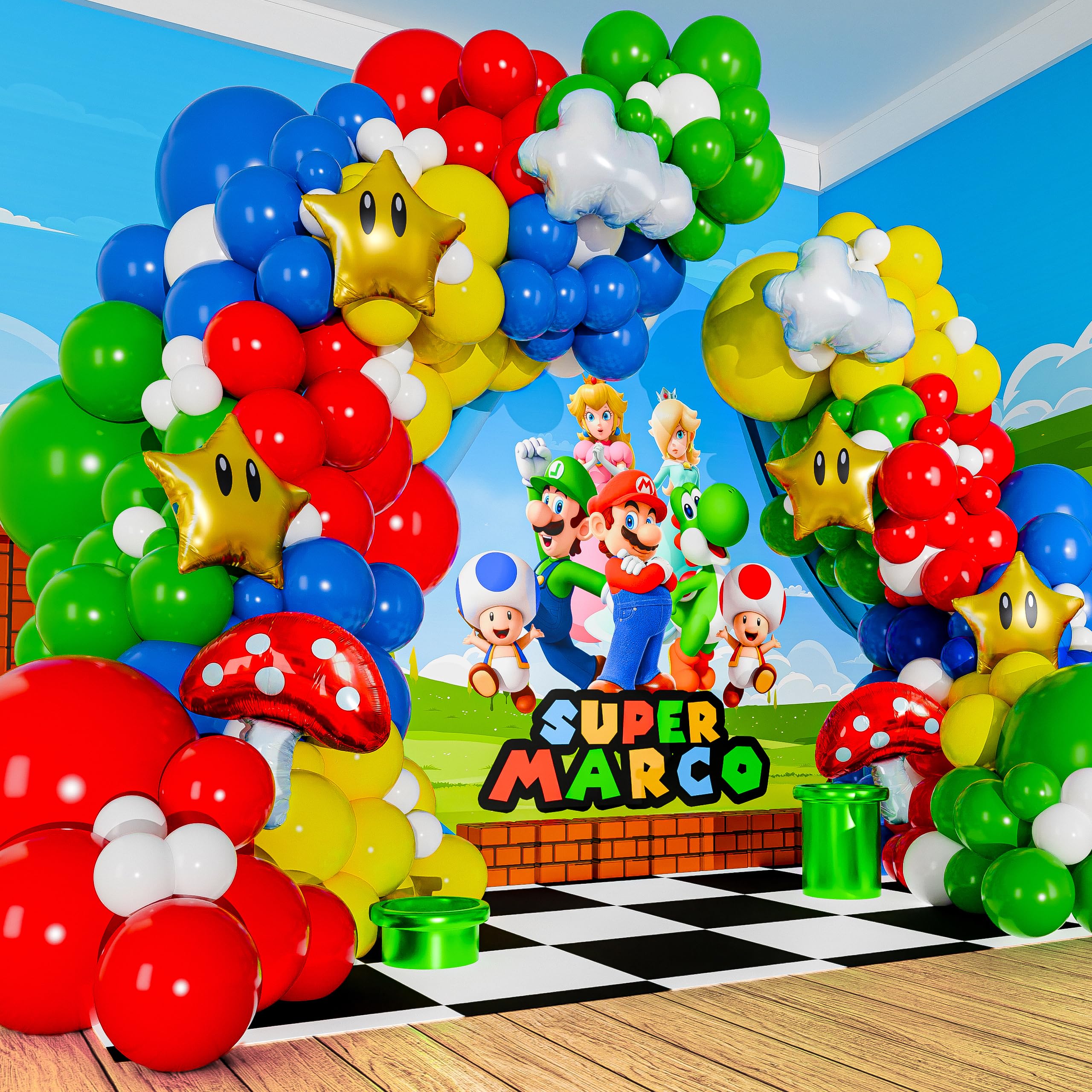 16ft balloon garland strip included