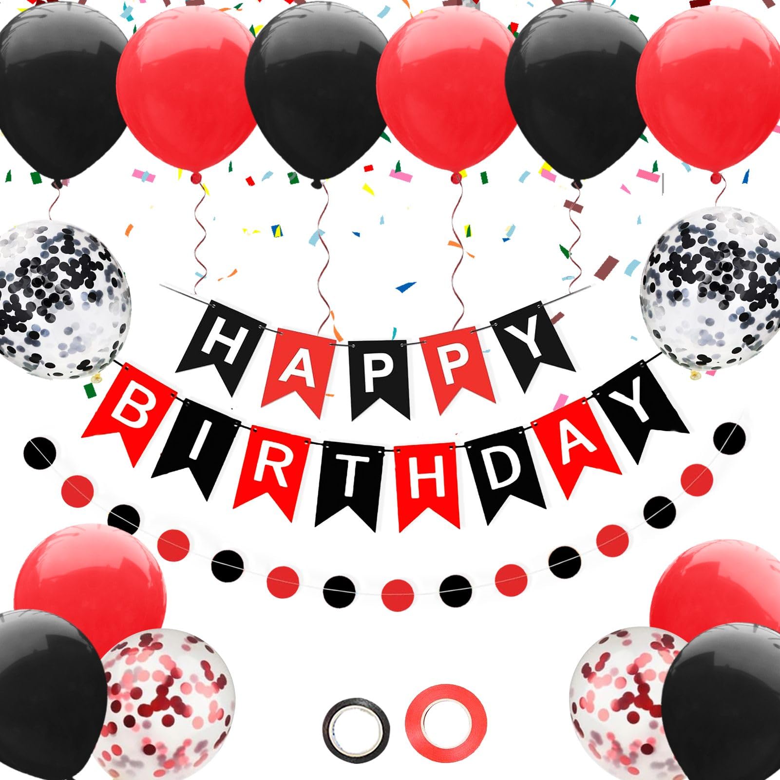 balloon ribbon rolls