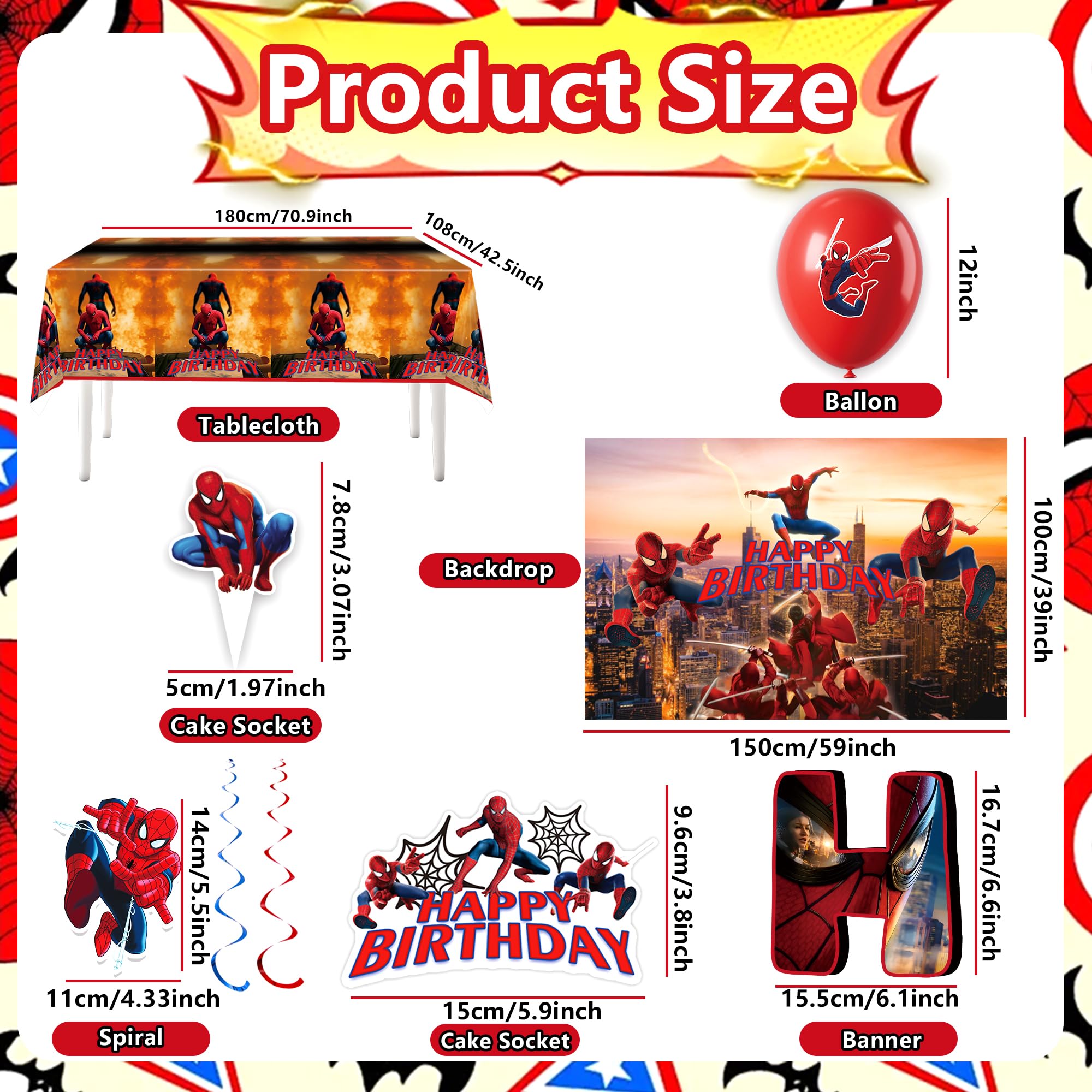 Balloons banner backdrop included in kit