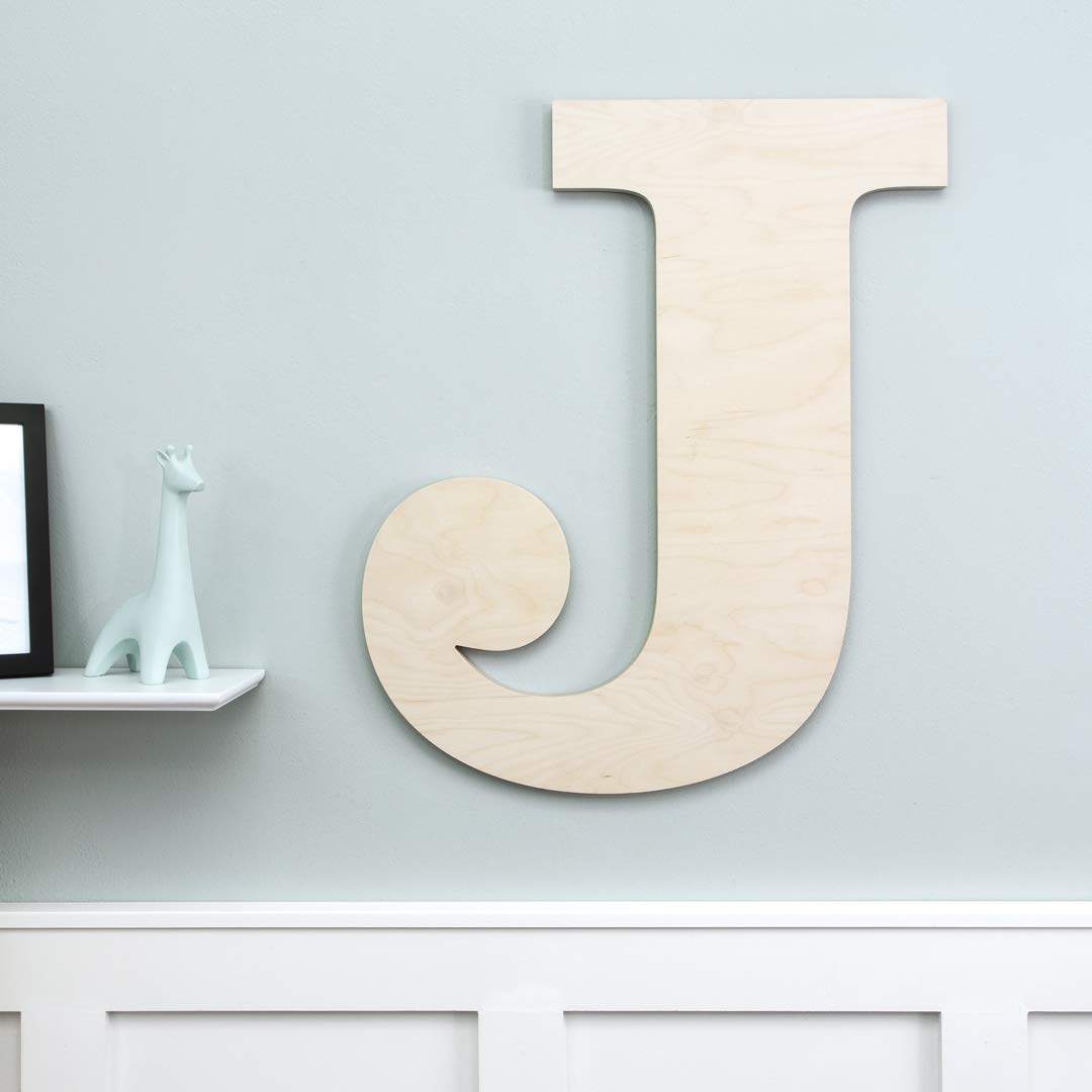 Monogram wall art mounting not included