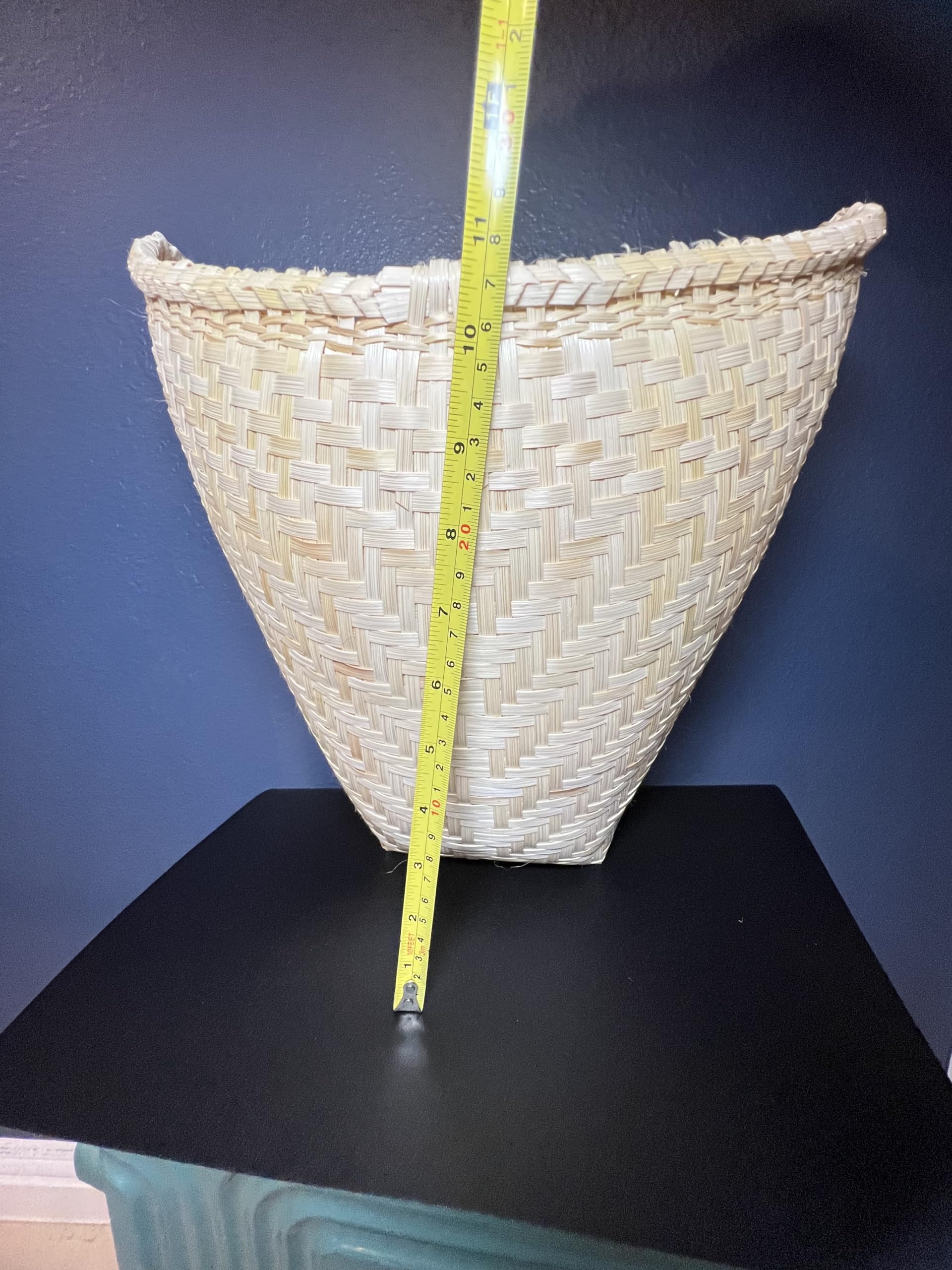 Interwoven bamboo design for durability
