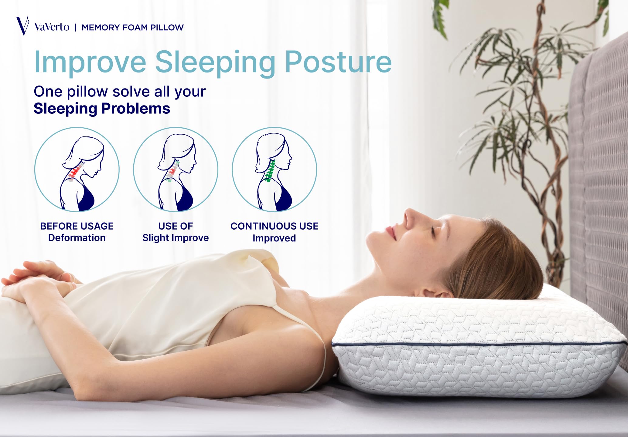 Removable viscose from bamboo cover for breathable comfort