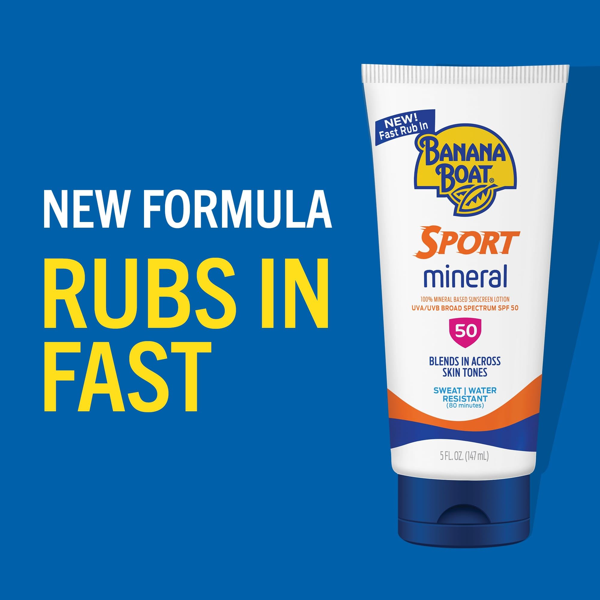 Mineral sunscreen Banana Boat SPF 50 lotion product image