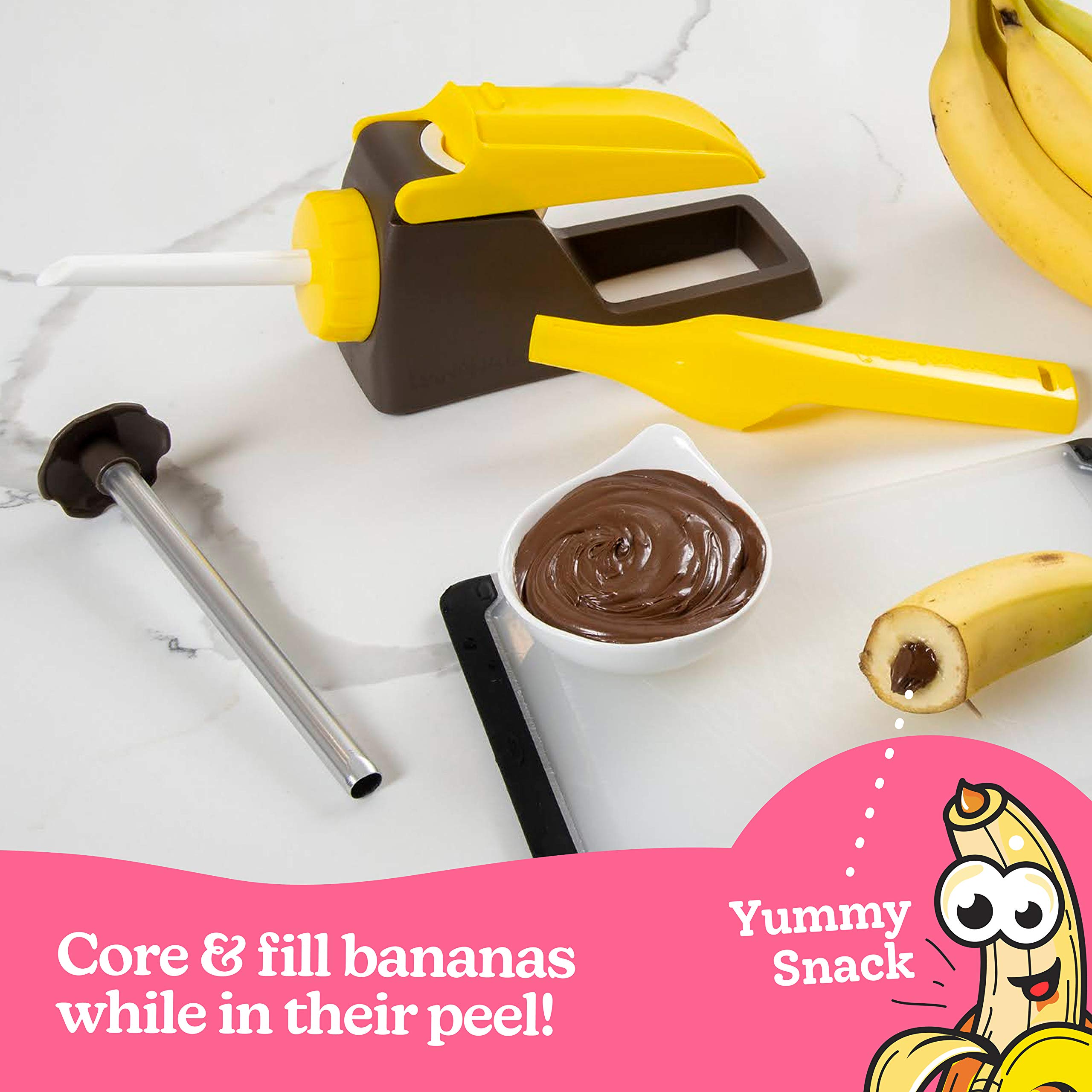Banana Loca toppings ideas with Nutella and honey