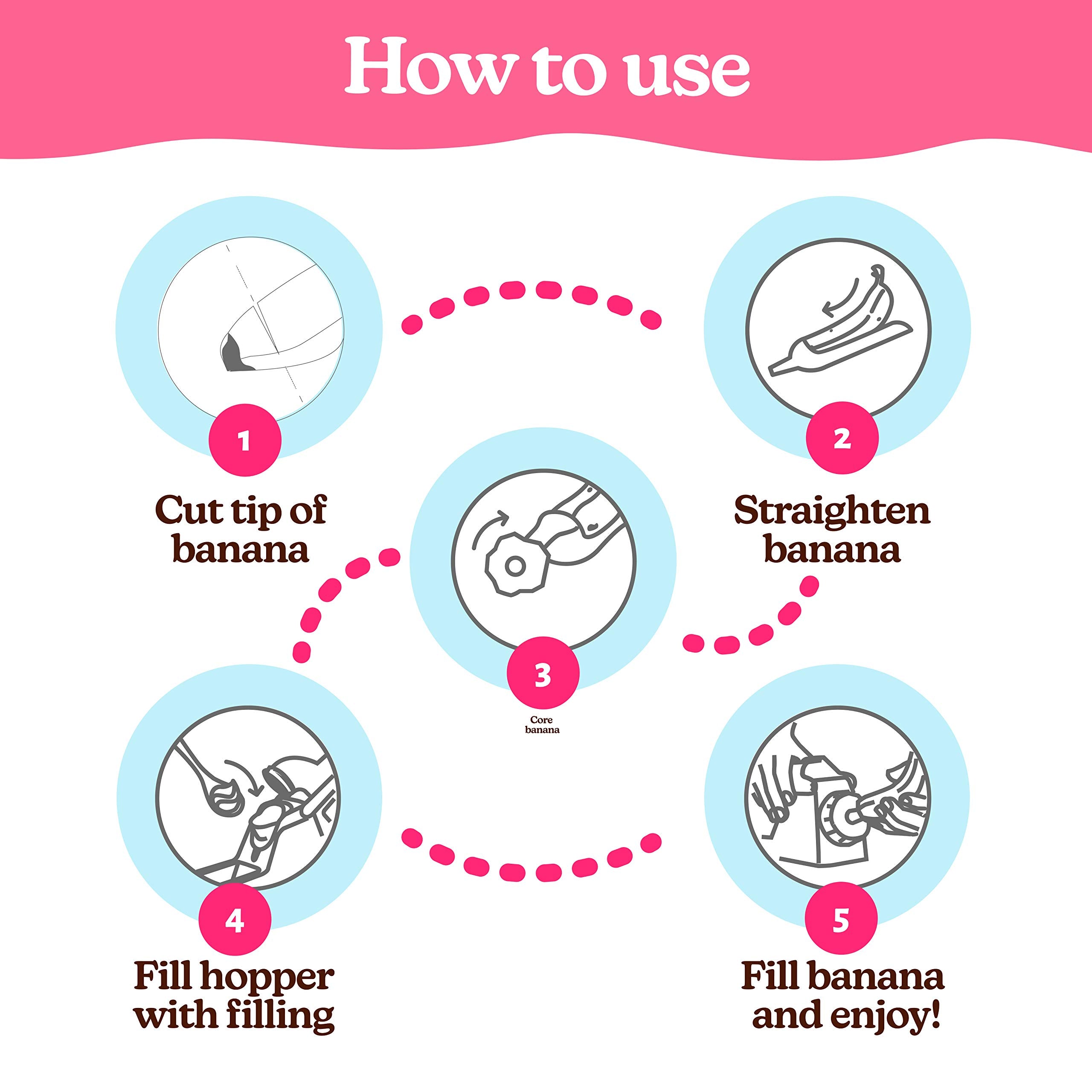 Banana Loca bristle brush included accessory image