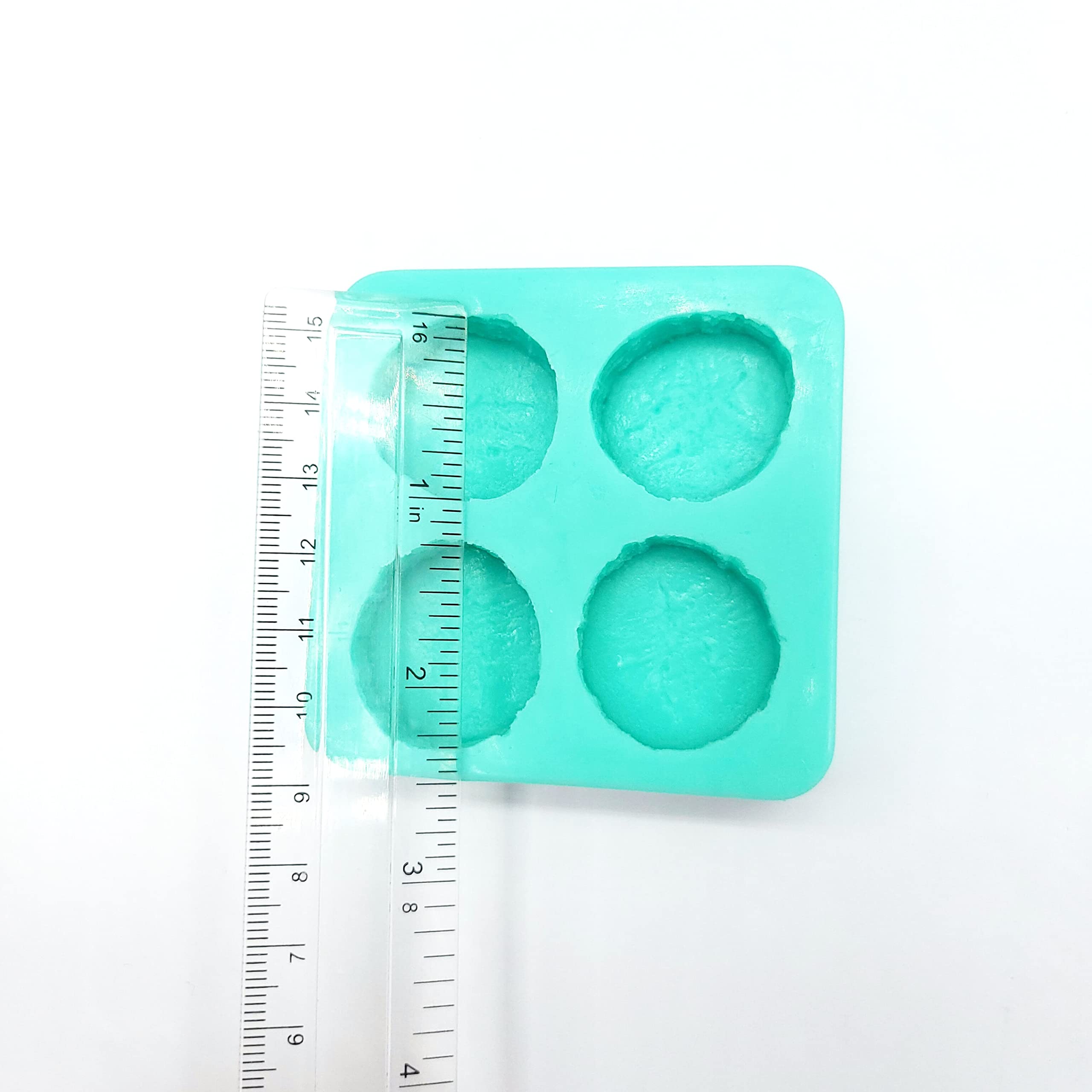 Flat back bake-safe mold for resin and soap projects