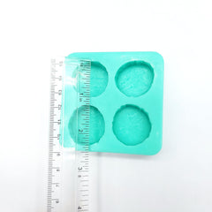 Flat back bake-safe mold for resin and soap projects