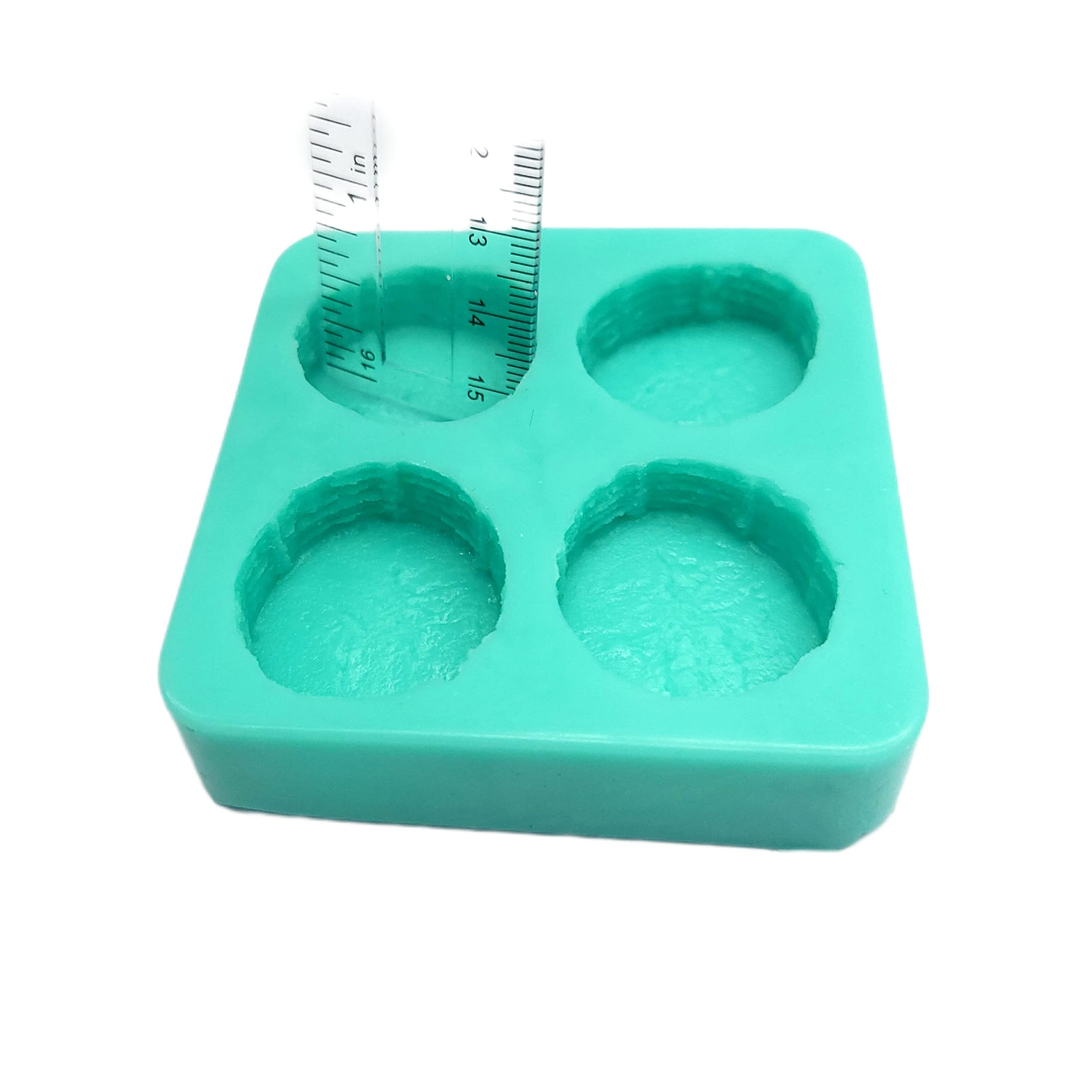 Handmade banana slices mold for PMC and pewter