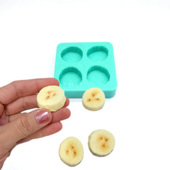 Banana Slices Silicone Mold NC010 for resin projects