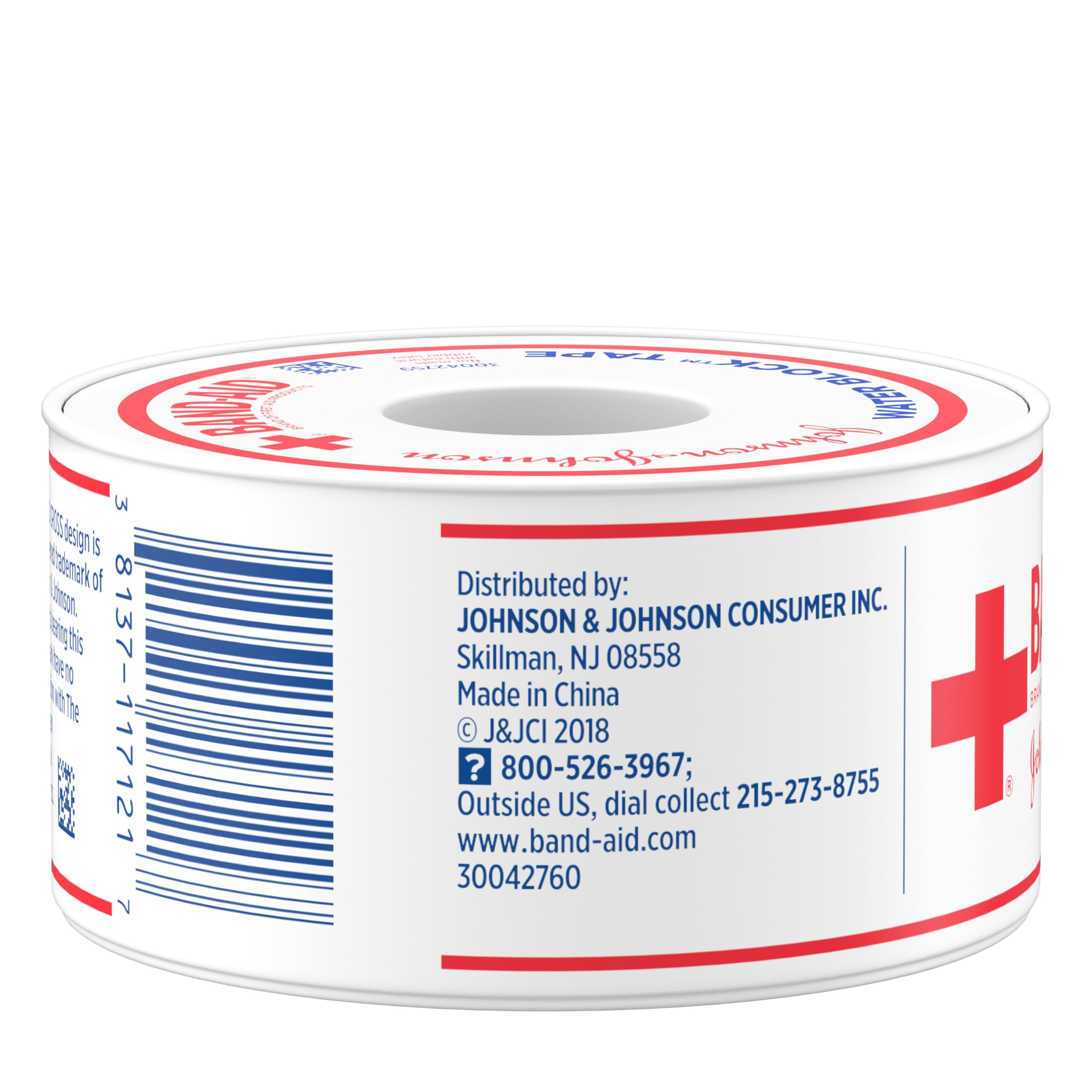 Tear-by-hand BAND-AID Water Block Tape roll